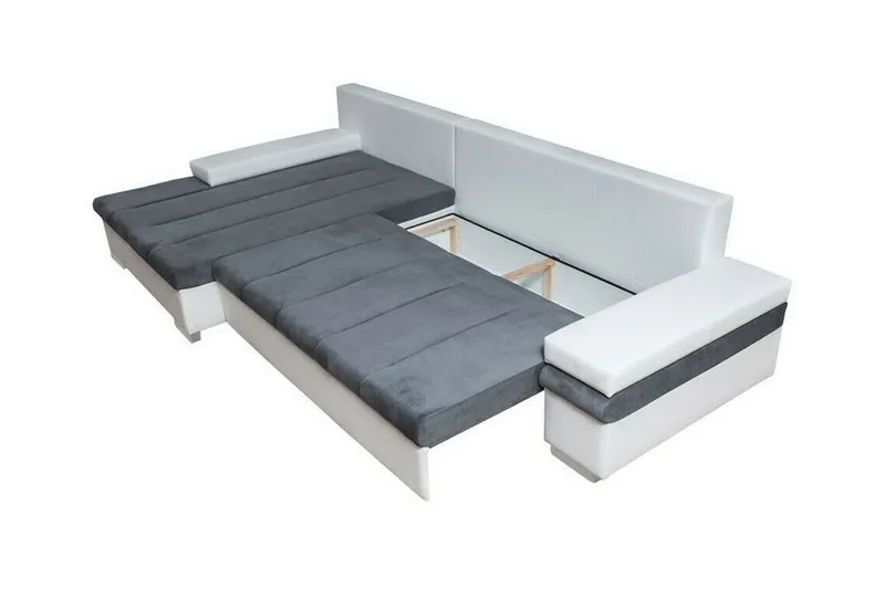 Naoma 3-sits Hörnbäddsoffa beige - Products - Möbler - Soffa - Bäddsoffa - Bäddsoffa divan