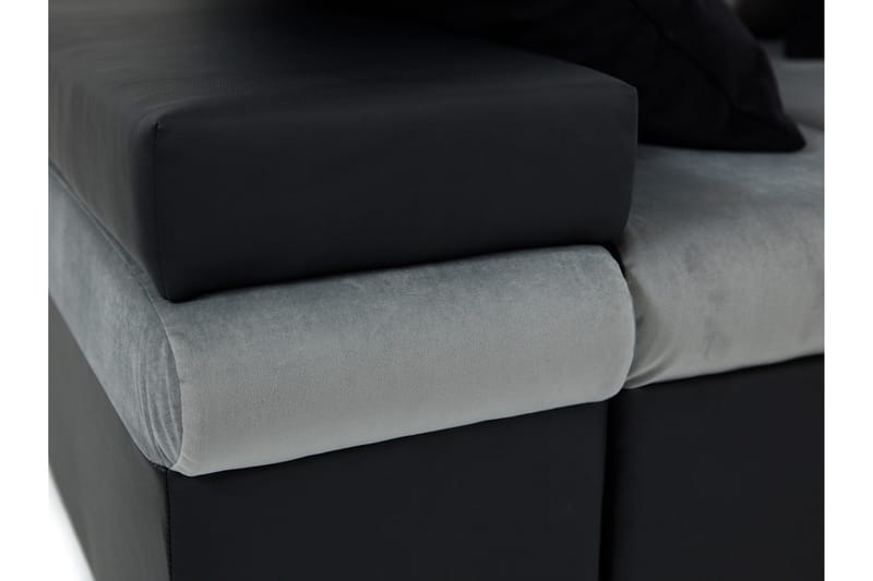 Naoma 4-sits Bäddsoffa Vänster - Blå - Products - Möbler - Soffa - Bäddsoffa - Bäddsoffa divan