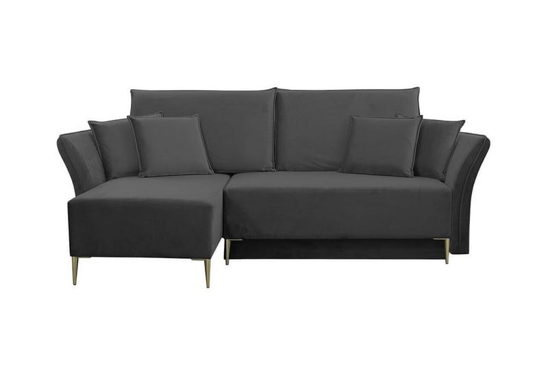 Staffin 3-sits Hörnbäddsoffa Dark grey - Products - Möbler - Soffa - Bäddsoffa - Hörnbäddsoffa