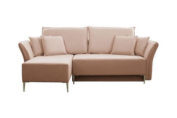 Staffin 3-sits Hörnbäddsoffa Pink - Products - Möbler - Soffa - Bäddsoffa - Bäddsoffa divan