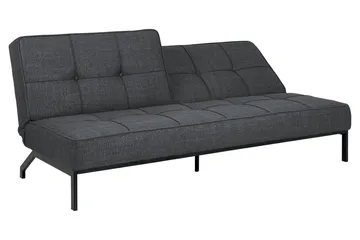 Stefan 2-sits Bäddsoffa - Grå - Products - Möbler - Soffa - Bäddsoffa - Bäddsoffa längsbäddad