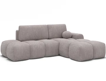Vittario 3-sits Bubblig Bäddsoffa med Divan och förvaring Höger - Modullo 03 - Products - Möbler - Soffa - Bäddsoffa - Hörnbäddsoffa