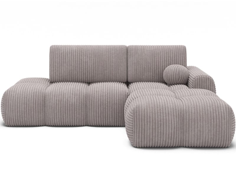 Vittario 3-sits Bubblig Bäddsoffa med Divan och förvaring Höger - Modullo 03 - Products - Möbler - Soffa - Bäddsoffa - Hörnbäddsoffa