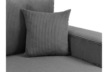 Barile Soffa Dubbeldivan 4-sits - Grå - Products - Möbler - Soffa - U-soffa