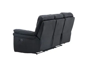Saranda Reclinersoffa - Svart - Products - Möbler - Soffa - Biosoffa & reclinersoffa - 3 sits biosoffa & reclinersoffa