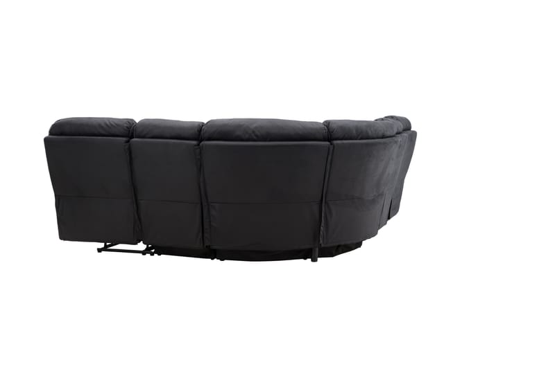 Saranda Reclinersoffa - Svart - Products - Möbler - Soffa - Biosoffa & reclinersoffa - 4 sits biosoffa & reclinersoffa