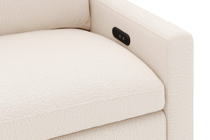 Barsele 2-sits Elektrisk Reclinersoffa - Beige - Products - Möbler - Soffa - Biosoffa & reclinersoffa