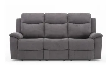 Milo Soffa 3-sits - Grå - Products - Möbler - Soffa - Biosoffa & reclinersoffa - 3 sits biosoffa & reclinersoffa