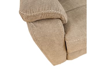 Mimi Reclinersoffa 2-sits 153x93x102 cm Ljusgrå Bok - Products - Möbler - Soffa - Biosoffa & reclinersoffa