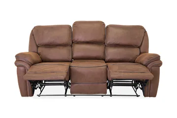 Saranda 3-sits Soffa - Brun - Products - Möbler - Soffa - Biosoffa & reclinersoffa - 3 sits biosoffa & reclinersoffa