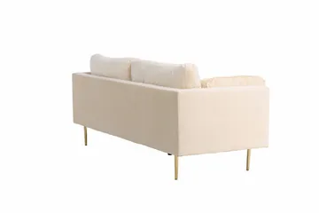 Boom Sammetssoffa 3-sits - Beige - Products - Möbler - Soffa - 3 sits soffa