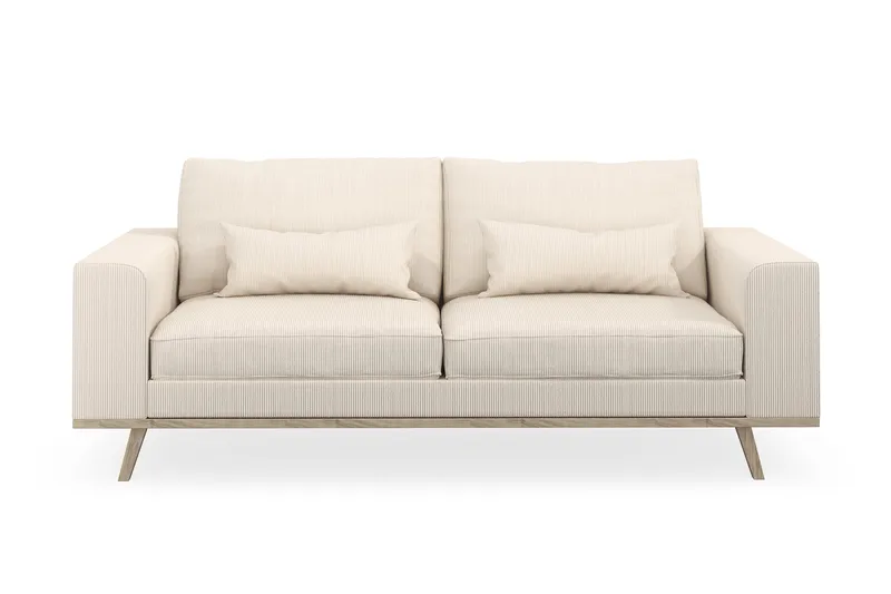 Copenhagen 2-sits Manchestersoffa - Beige - Products - Möbler - Soffa - 2 sits soffa