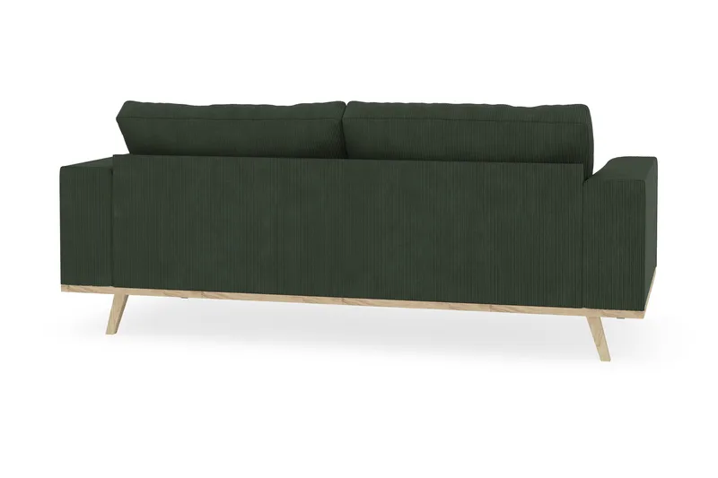 Copenhagen 2-sits Manchestersoffa - Mörkgrön - Products - Möbler - Soffa - 2 sits soffa