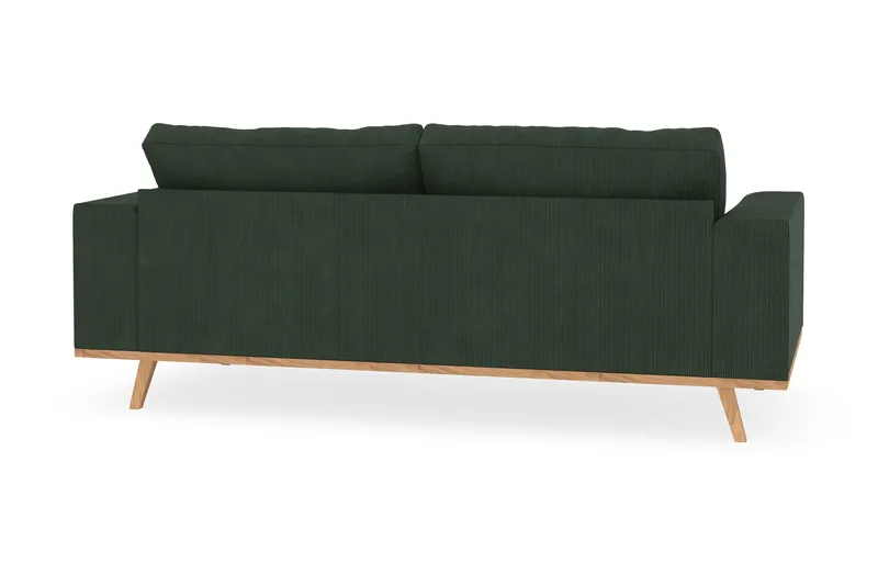 Copenhagen 2-sits Manchestersoffa - Mörkgrön - Products - Möbler - Soffa - 2 sits soffa