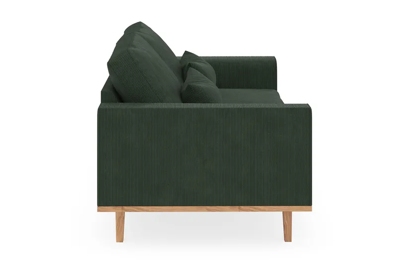 Copenhagen 2-sits Manchestersoffa - Mörkgrön - Products - Möbler - Soffa - 2 sits soffa