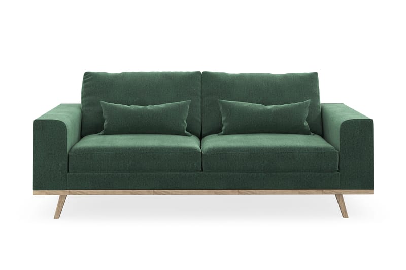 Copenhagen 2-sits Sammetssoffa - Mörkgrön - Products - Möbler - Soffa - Sammetssoffa