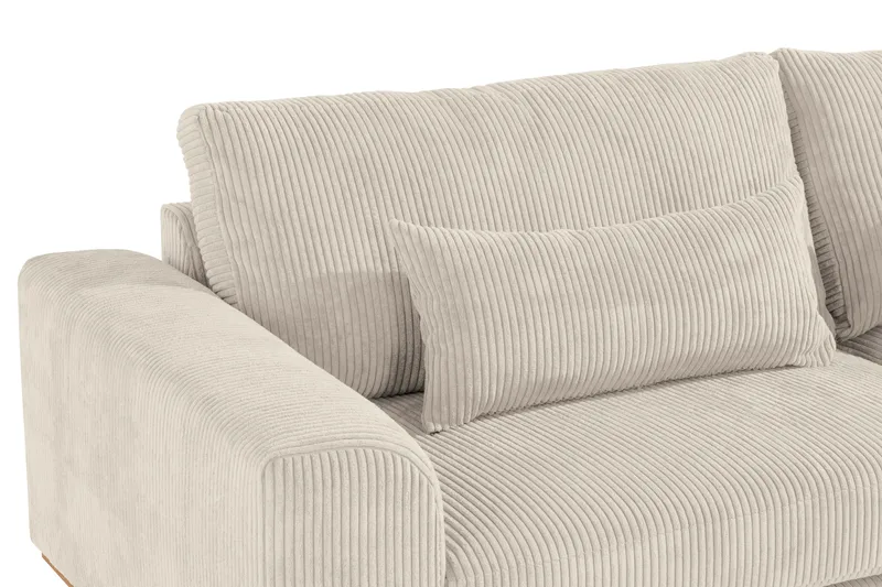 Copenhagen 3-sits Manchestersoffa - Beige - Products - Möbler - Soffa - 3 sits soffa