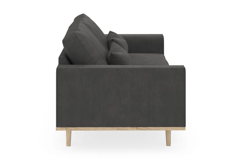 Copenhagen 3-sits Manchestersoffa - Mörkgrå - Products - Möbler - Soffa - 3 sits soffa
