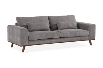 Copenhagen 3-sits Manchestersoffa - Mörkgrå - Products - Möbler - Soffa - 3 sits soffa