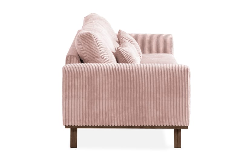 Copenhagen 3-sits Manchestersoffa - Rosa - Products - Möbler - Soffa - 3 sits soffa
