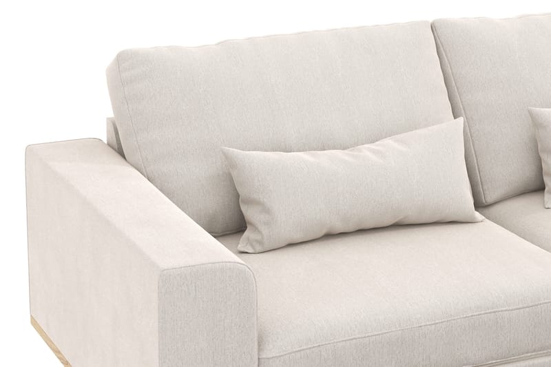 Copenhagen 3-sits Sammetssoffa - Krämvit - Products - Möbler - Soffa - 3 sits soffa