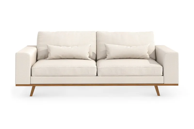 Copenhagen 3-sits Tygsoffa - Beige - Products - Möbler - Soffa - 3 sits soffa