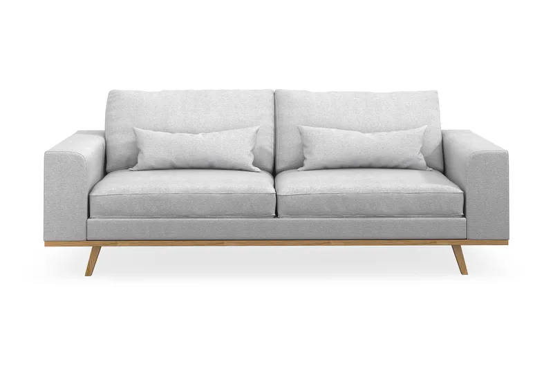 Copenhagen 3-sits Tygsoffa - Ljusgrå - Products - Möbler - Soffa - 3 sits soffa