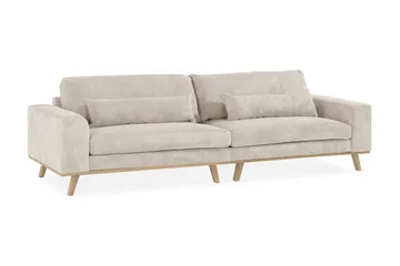 Copenhagen 4-sits Manchestersoffa - Beige - Products - Möbler - Soffa - 4 sits soffa