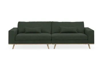 Copenhagen 4-sits Manchestersoffa - Mörkgrön - Products - Möbler - Soffa - 4 sits soffa