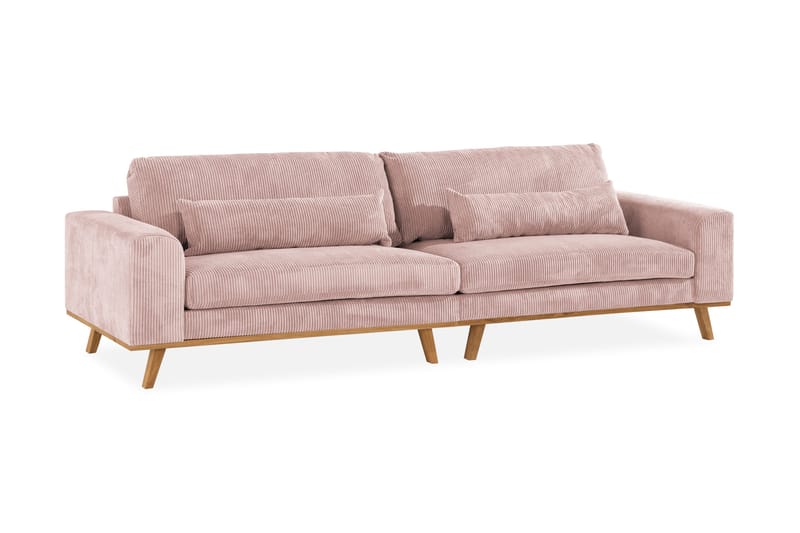 Copenhagen 4-sits Manchestersoffa - Rosa - Products - Möbler - Soffa - 4 sits soffa
