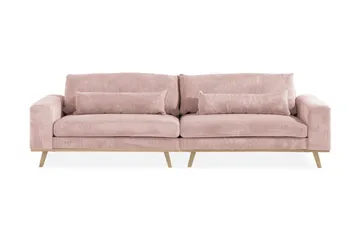 Copenhagen 4-sits Manchestersoffa - Rosa - Products - Möbler - Soffa - 4 sits soffa
