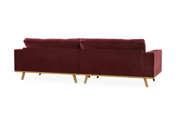 Copenhagen 4-sits Sammetssoffa - Lila - Products - Möbler - Soffa - Sammetssoffa