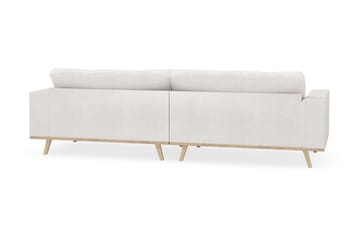 Copenhagen 4-sits Soffa i Bouclé - Vit - Products - Möbler - Soffa - 4 sits soffa
