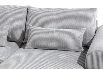 Copenhagen 5-sits Vänstervänd U-formad Soffa med Divan och Schäslong i Manchester - Ljusgrå - Products - Möbler - Soffa - U-soffa