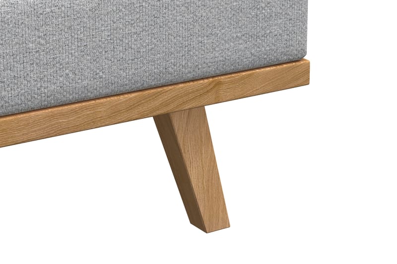 Copenhagen 5-sits Vänstervänd U-formad Soffa med Divan och Schäslong i Tyg - Ljusgrå - Products - Möbler - Soffa - U-soffa