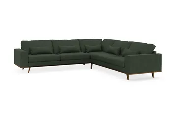 Copenhagen 6-sits L-formad Hörnsoffa i Manchester - Mörkgrön - Products - Möbler - Soffa - Hörnsoffa