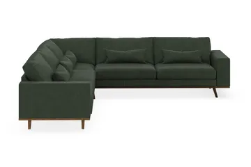 Copenhagen 6-sits L-formad Hörnsoffa i Manchester - Mörkgrön - Products - Möbler - Soffa - Hörnsoffa