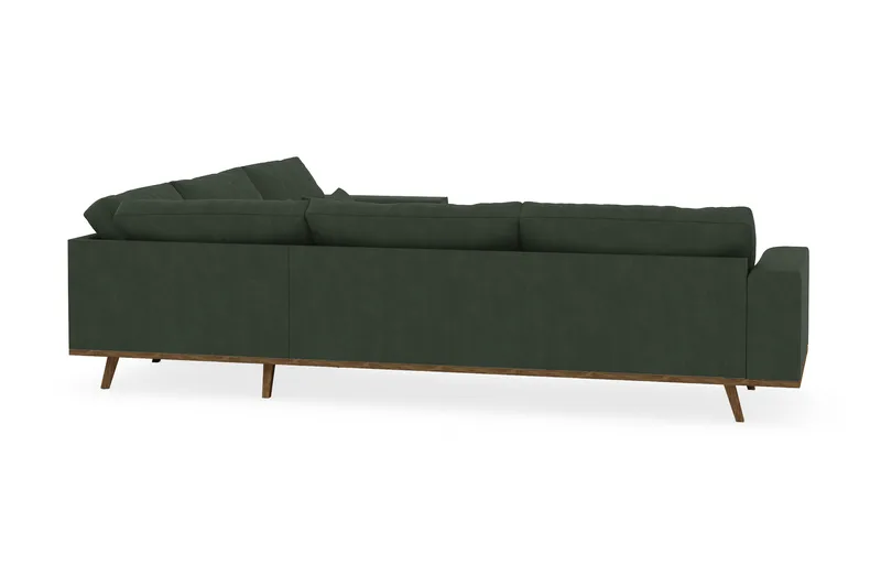 Copenhagen 6-sits L-formad Hörnsoffa i Manchester - Mörkgrön - Products - Möbler - Soffa - Hörnsoffa