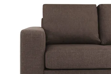 Crazy 3-sits Tygsoffa - Brun - Products - Möbler - Soffa - 3 sits soffa