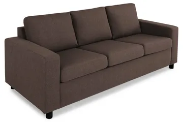 Crazy 3-sits Tygsoffa - Brun - Products - Möbler - Soffa - 3 sits soffa
