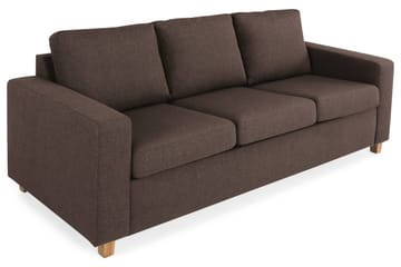 Crazy 3-sits Tygsoffa - Brun - Products - Möbler - Soffa - 3 sits soffa
