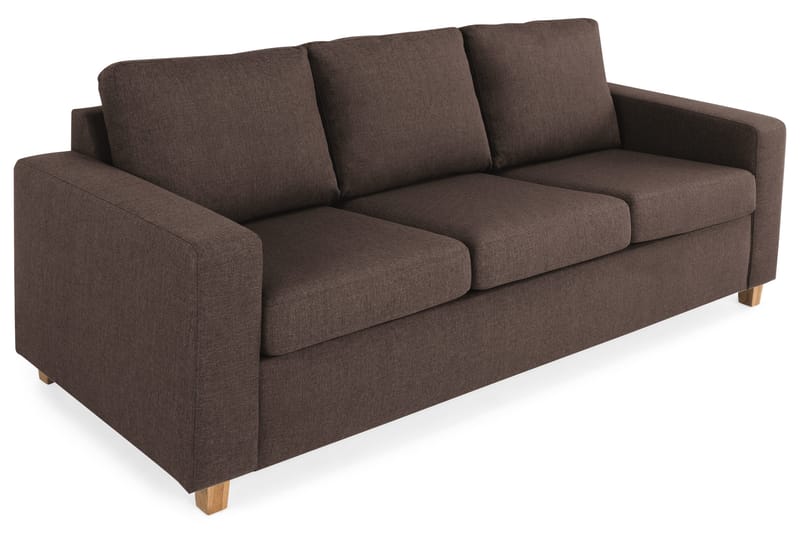 Crazy 3-sits Tygsoffa - Brun - Products - Möbler - Soffa - 3 sits soffa