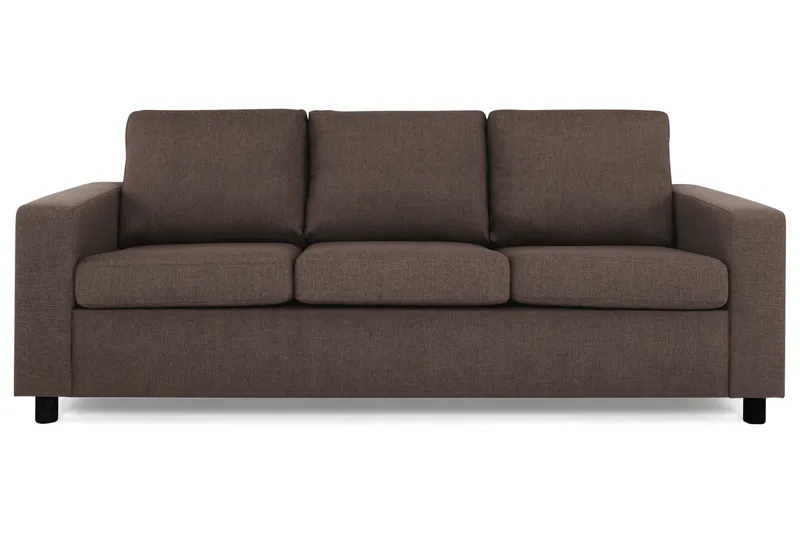 Crazy 3-sits Tygsoffa, Brun