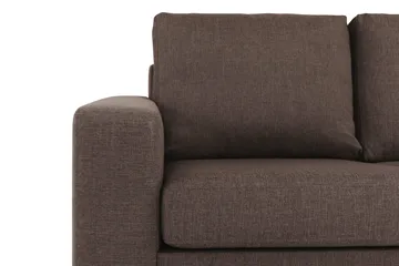 Crazy 3-sits Tygsoffa - Brun - Products - Möbler - Soffa - 3 sits soffa