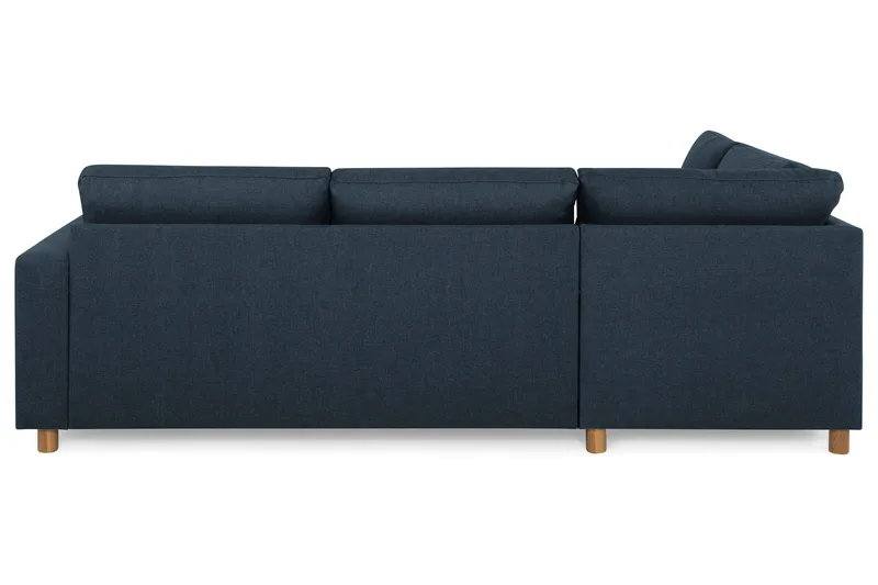 Crazy 3-sits Vänstervänd L-formad Schäslongsoffa i Tyg - Blå - Products - Möbler - Soffa - Divansoffa & schäslongsoffa