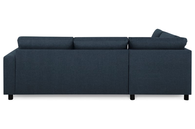 Crazy 3-sits Vänstervänd L-formad Schäslongsoffa i Tyg - Blå - Products - Möbler - Soffa - Divansoffa & schäslongsoffa