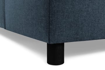 Crazy 3-sits Vänstervänd L-formad Schäslongsoffa i Tyg - Blå - Products - Möbler - Soffa - Divansoffa & schäslongsoffa