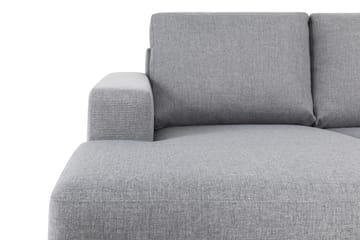 Crazy 4-sits Högervänd U-formad Large Soffa med Divan och Schäslong i Tyg - Grå - Products - Möbler - Soffa - U-soffa