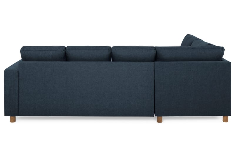 Crazy 4-sits Vänstervänd U-formad Large Soffa med Divan och Schäslong i Tyg - Blå - Products - Möbler - Soffa - U-soffa