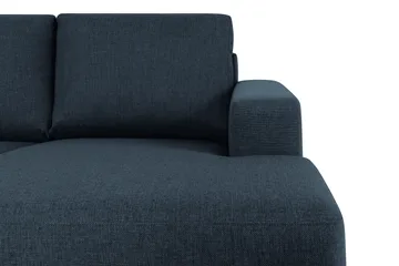 Crazy 4-sits Vänstervänd U-formad Large Soffa med Divan och Schäslong i Tyg - Blå - Products - Möbler - Soffa - U-soffa